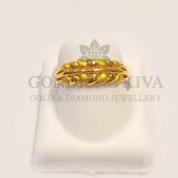 Buy quality Gold Plain Ladies Ring in Ahmedabad
