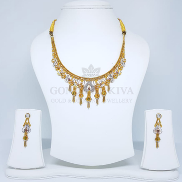 20kt gold necklace set gnl21 - gft48 by 