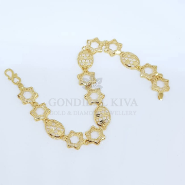 22kt gold bracelet lgbrhm22 by 