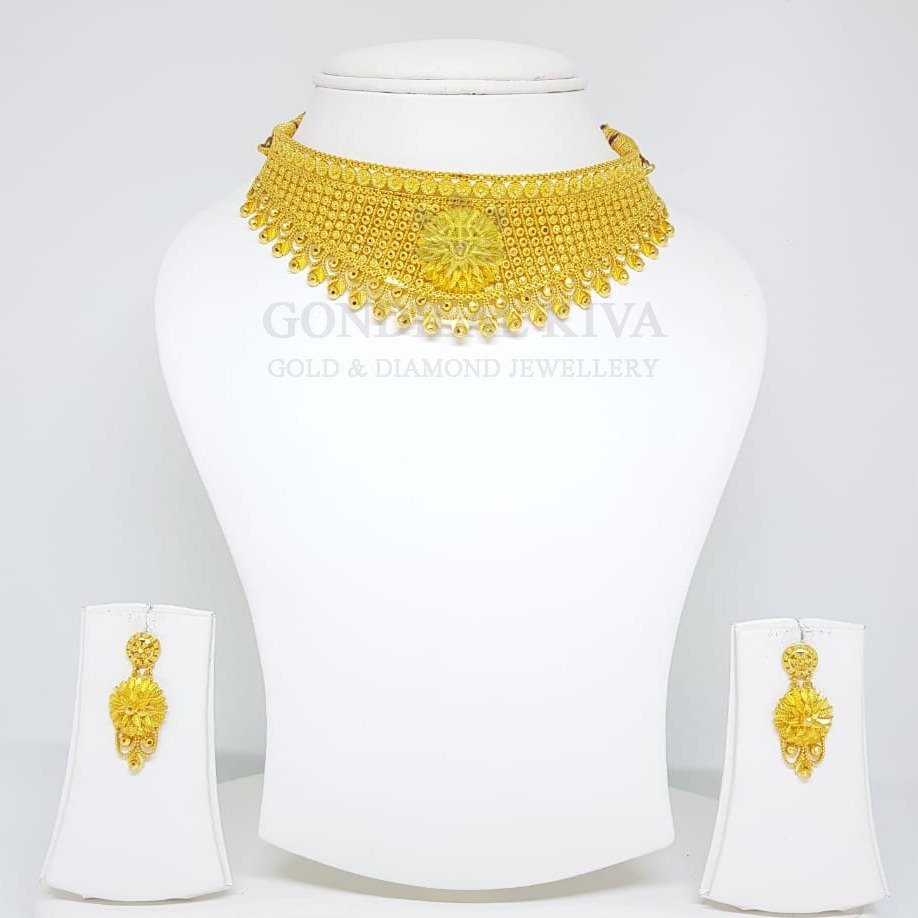 Buy Popley 22Kt Gold Bandhan Necklace A45 Online in India | Garner Bears
