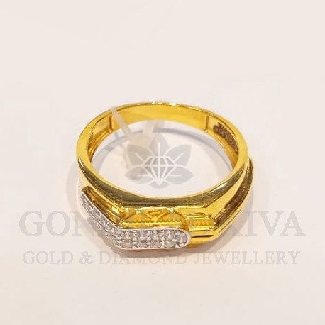 22kt gold ring ggr-h87