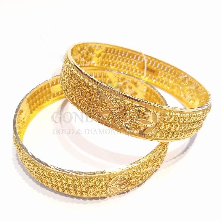 20kt gold bangle gbg9