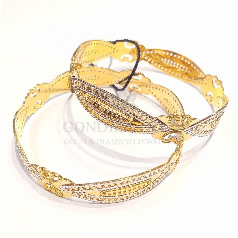 20kt gold bangle gbg37